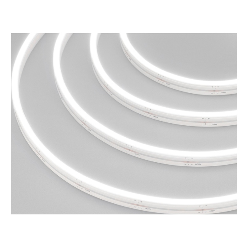 ARLIGHT Герметичная лента MOONLIGHT-5000S-SIDE-2835-120-24V (6х12mm, 10W, IP67) (Дневной белый) 2977990263624