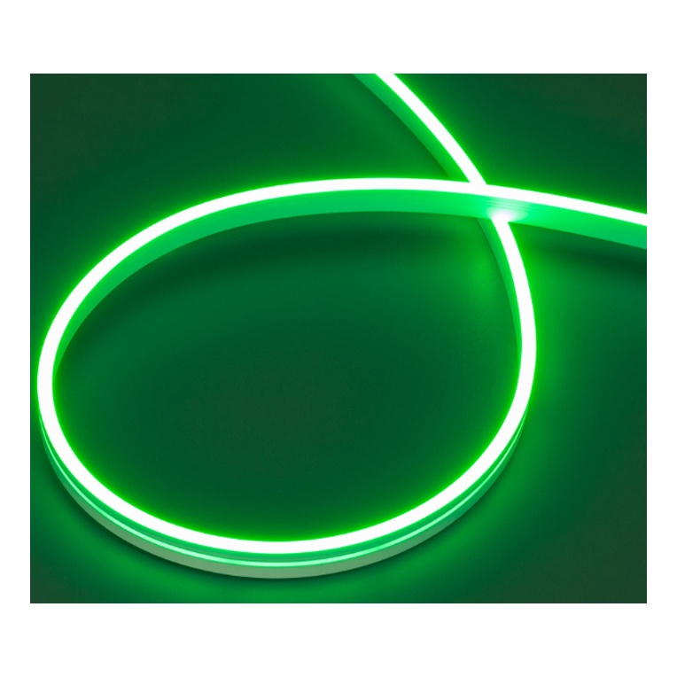 ARLIGHT Светодиодная лента герметичная MOONLIGHT-SIDE-A168-4x10mm 24V (7.2 W/m, IP65, 5m, wire x2) (Зеленый) 2977990383155