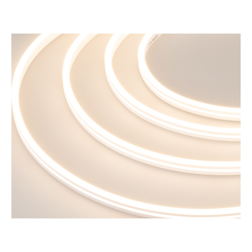 ARLIGHT Светодиодная лента герметичная MOONLIGHT-SIDE-M196-03x06mm 24V (7.2 W/m, IP54, 2216, 5m, wire x2) (Теплый белый 3000 K) 2977990395660